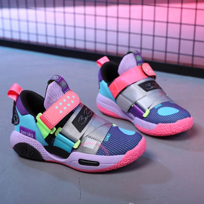 Boys' Basketball Shoes for Kids - Mesh Breathable Sneakers for Boys, Professional Training Shoes for Children