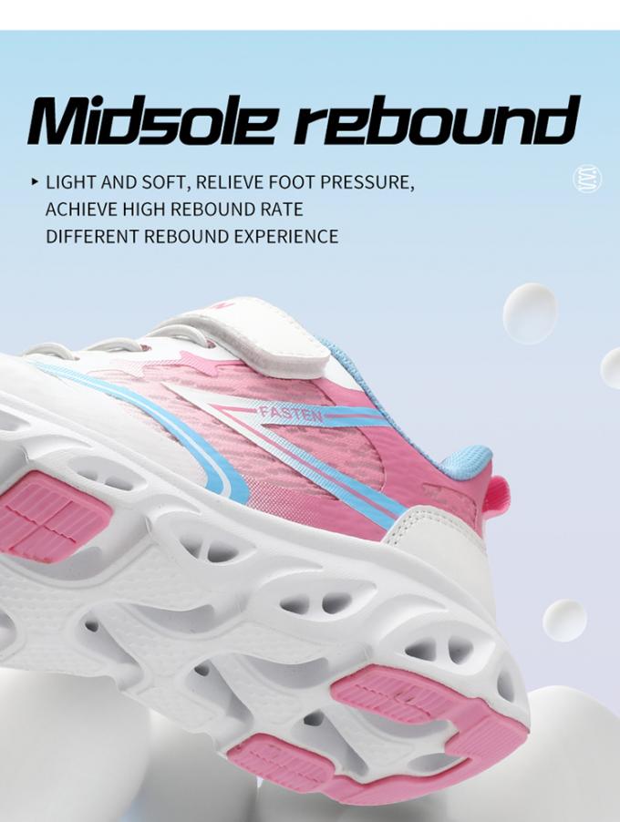 Kids Sneakers Microfiber Leather Upper Material Anti-Slip Lace TPR EVA Running Skateboarding Summer Spring Autumn 2