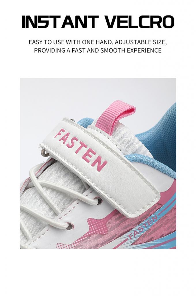 Kids Sneakers Microfiber Leather Upper Material Anti-Slip Lace TPR EVA Running Skateboarding Summer Spring Autumn 4