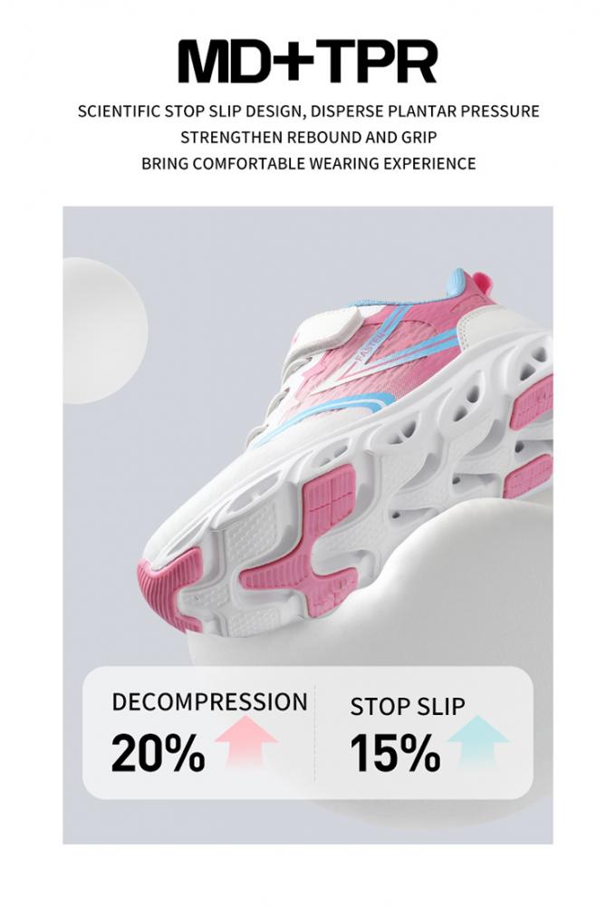 Kids Sneakers Microfiber Leather Upper Material Anti-Slip Lace TPR EVA Running Skateboarding Summer Spring Autumn 6